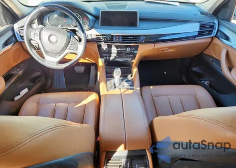 2016 BMW X6 Sdrive35I из США, поврежденный, VIN 5UXKU0C56G0F92374